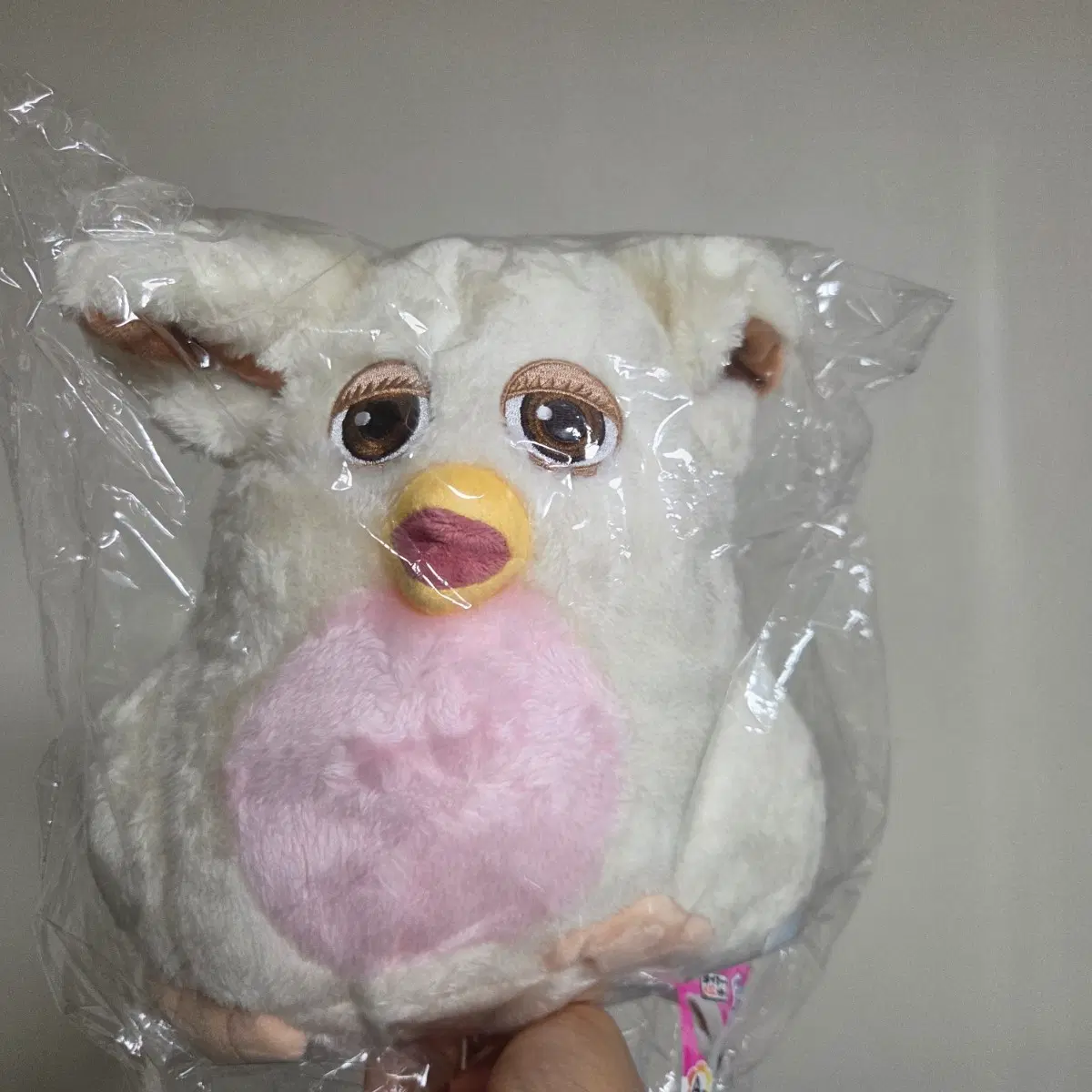 캐릭터 인형 피규어 고전 만화 굿즈 일본 퍼비 furry 부엉이 화이트 핑크