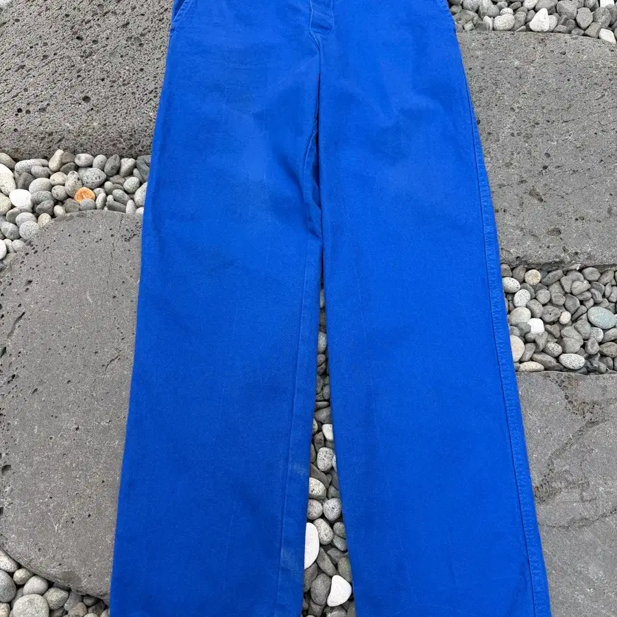 1990s ERGOS WASHED BLUE FRENCH WORK PANTS 빈티지 프렌치워크팬츠