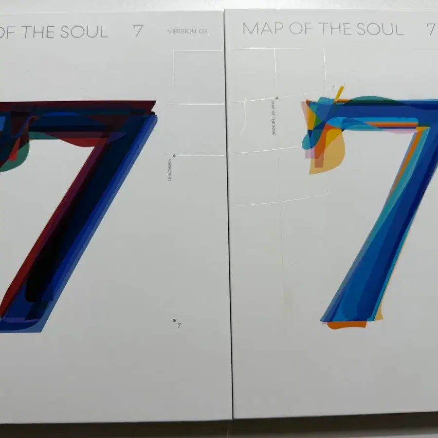BTS MAP OF THE SOUL 7 앨범 버전 01/02/03/04