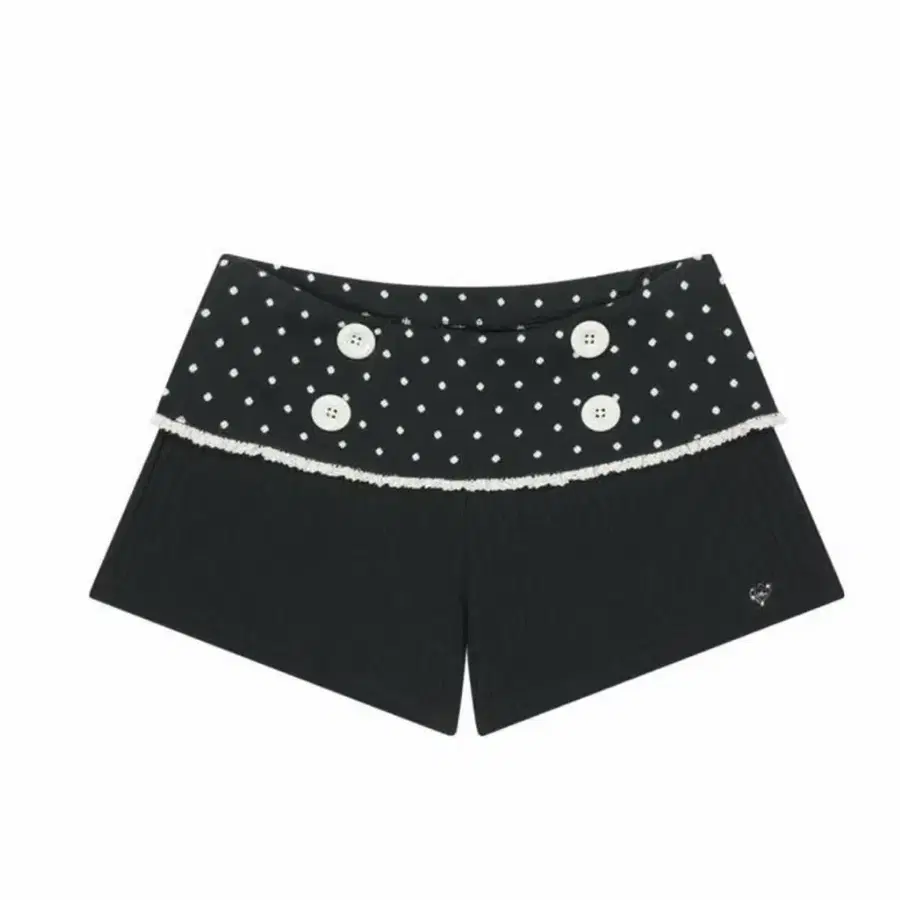 일리고 더블 버튼 쇼츠