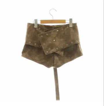 theredthread S cow short pants brown