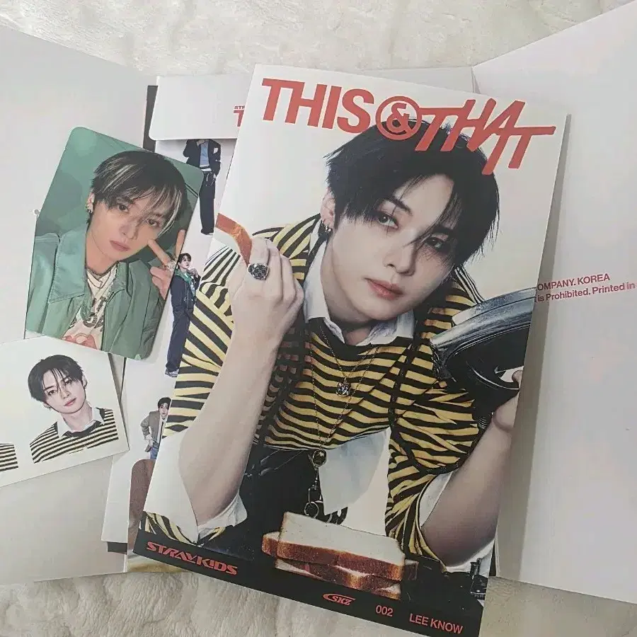 [스트레이키즈] 리노 THIS&THAT &버전 포토북 포토카드