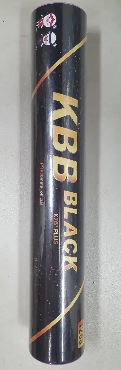 KBB 블랙 셔틀콕 배드민턴콕 K76+ PLUS