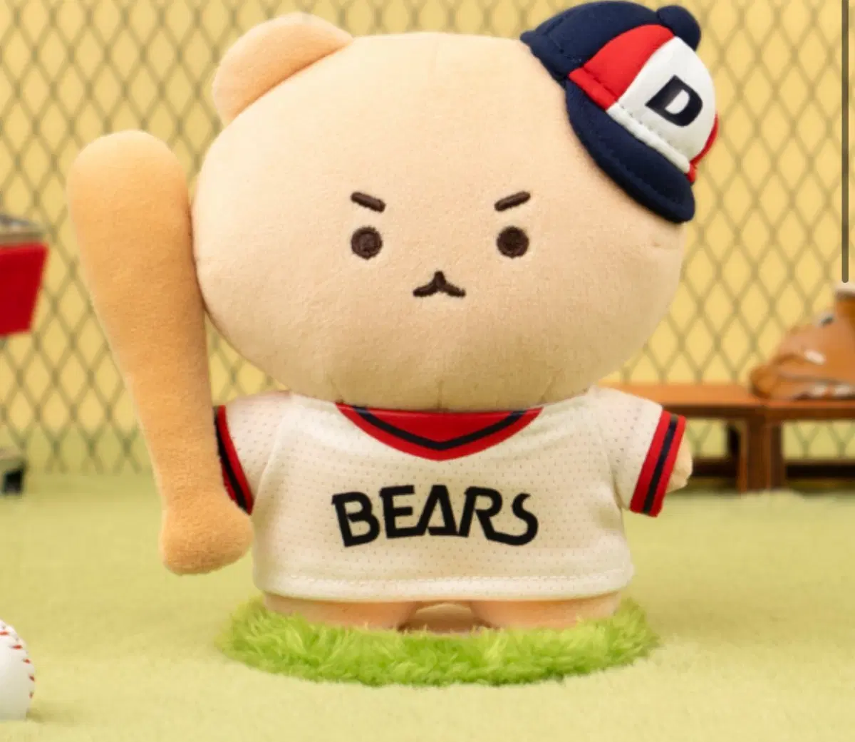 한정판 두산베어스 망그러진곰 스탠딩인형