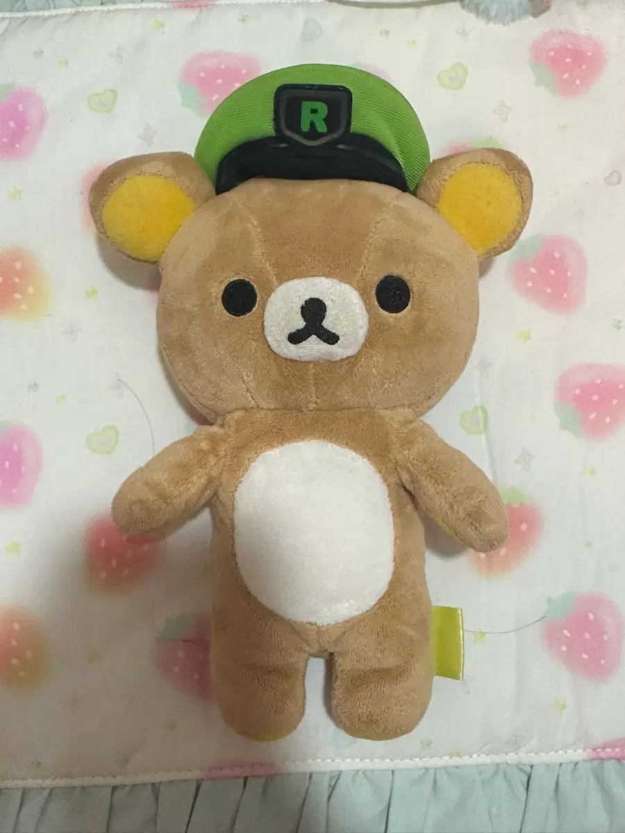 리락쿠마 봉제인형 역무원