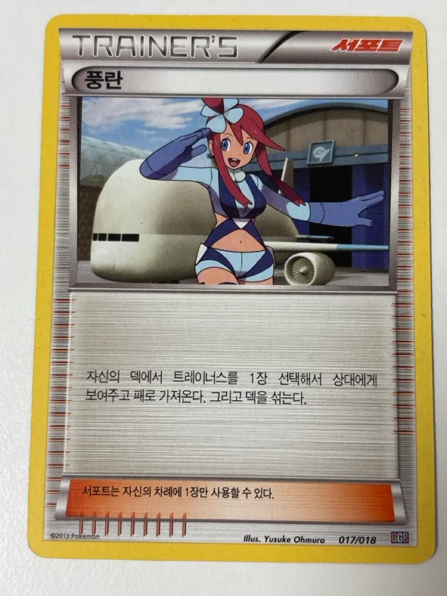 포켓몬카드 2013년 풍란 bgb