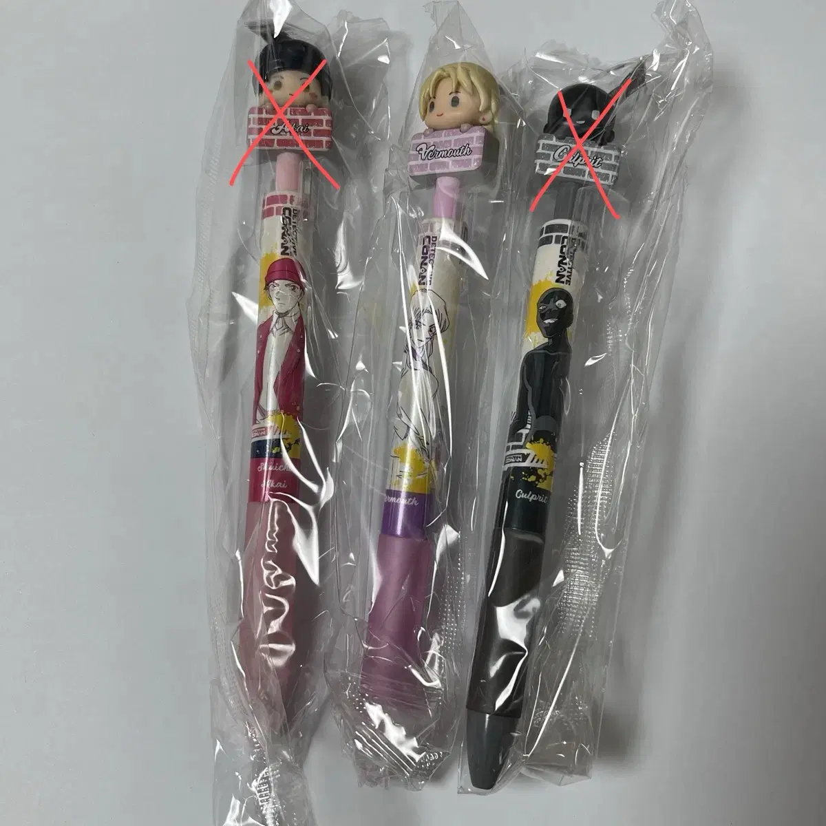명탐정코난 피규어 볼펜 히퍼 베르무트