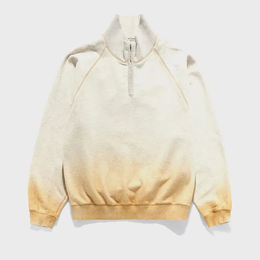 이스트로그 ATHLETIC CUT OUT ZIP-UP SWEAT / OATMEAL