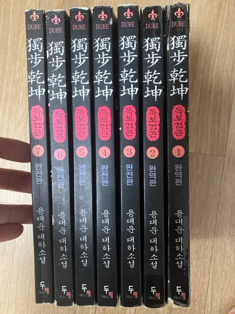무협] 독보건곤 - 용대운 1-7권 세트