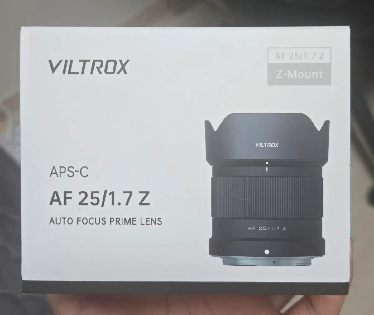 빌트록스 25mm F1.7 Air 니콘 Z마운트 APS-C 렌즈