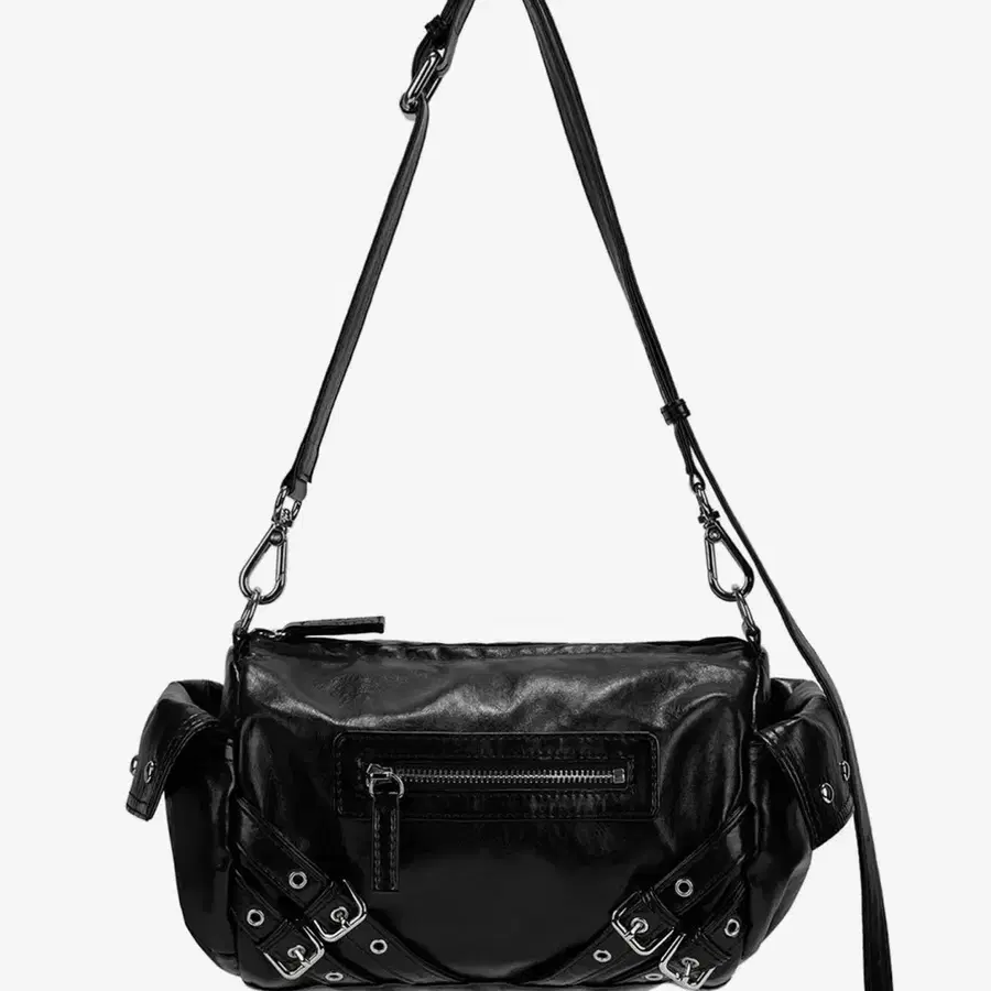 DEINET STUD POCKET BAG IN BLACK