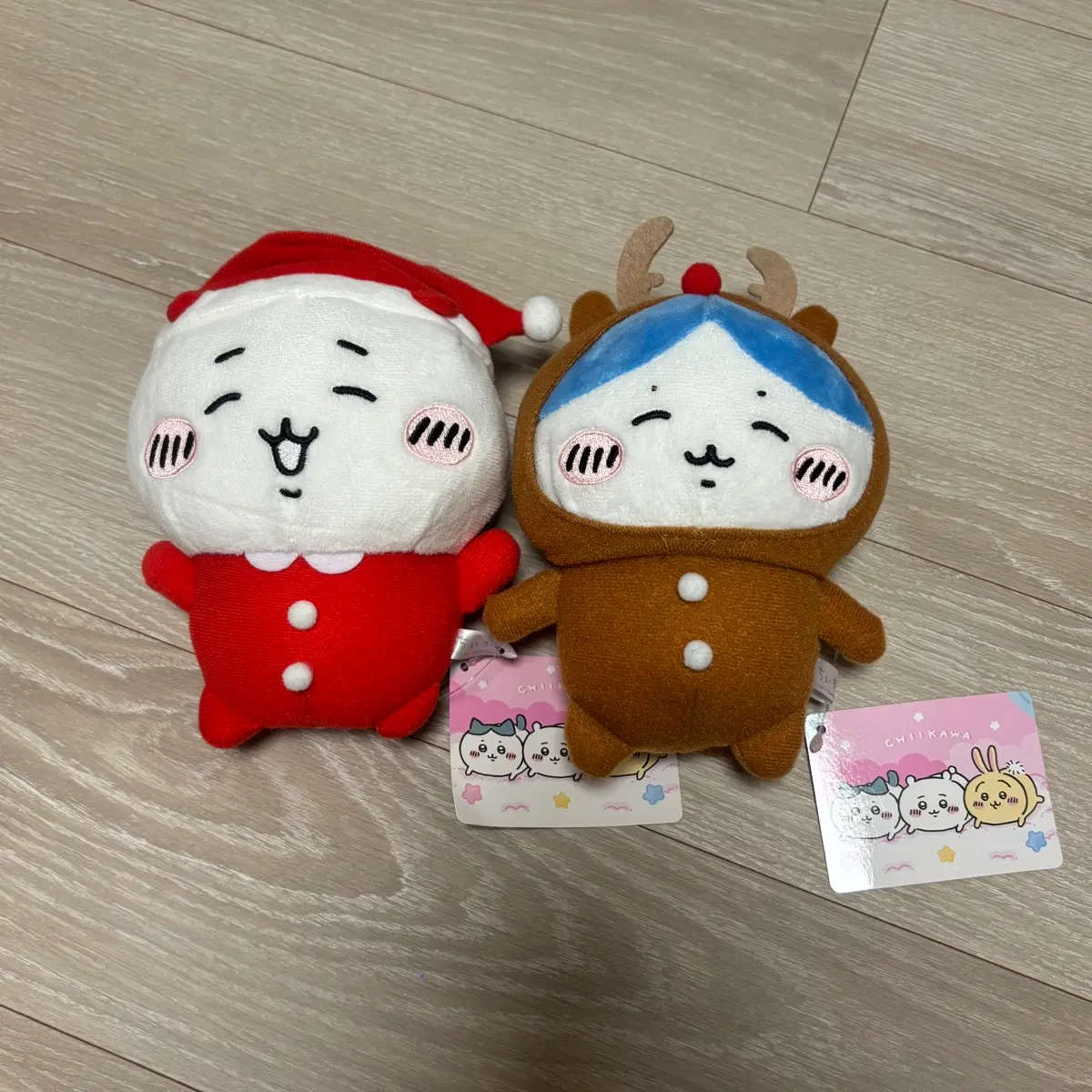치이카와 하치와레 크리스마스 루돌프 누이 마스코트