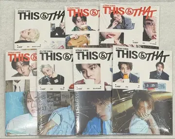 stray kids THIS&THAT &ver 7장 세트 미개봉 새상품