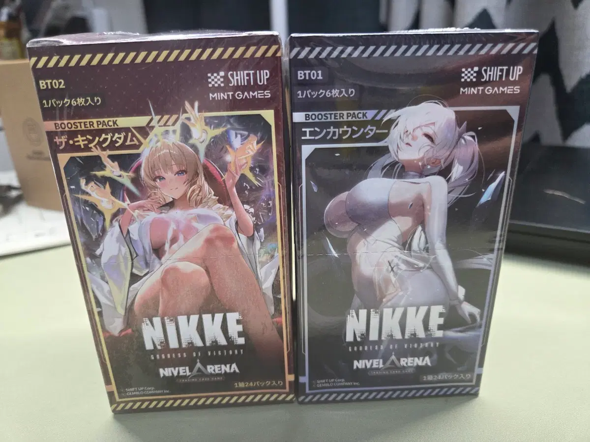니케 NIKKE 부스터팩 더 킹덤/인카운터 2종