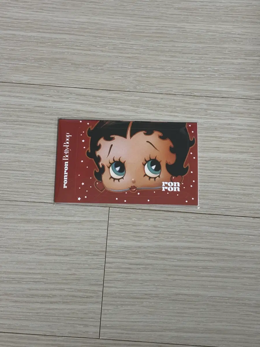론론 베티붑 - 카드 스티커팩