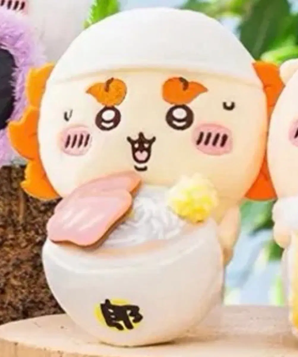 (구함) 치이카와 먼작귀 시사 라멘 라면 데스크톱 인형 누이
