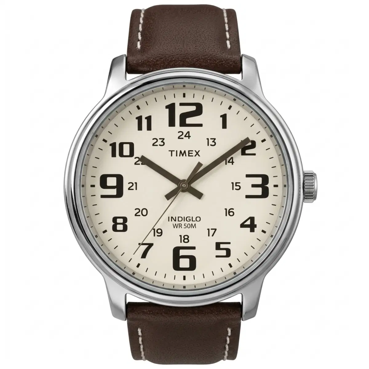 타이맥스 [TIMEX] 이지리더 엘리베이티드 크림  손목시계 (S급)