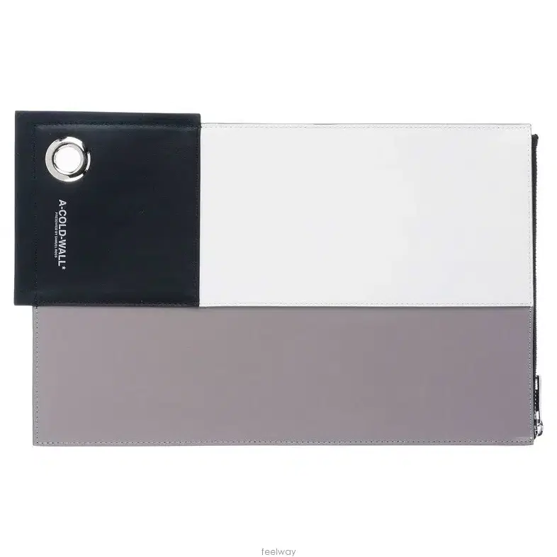 A-Cold-Wall contrasting panels Clutch