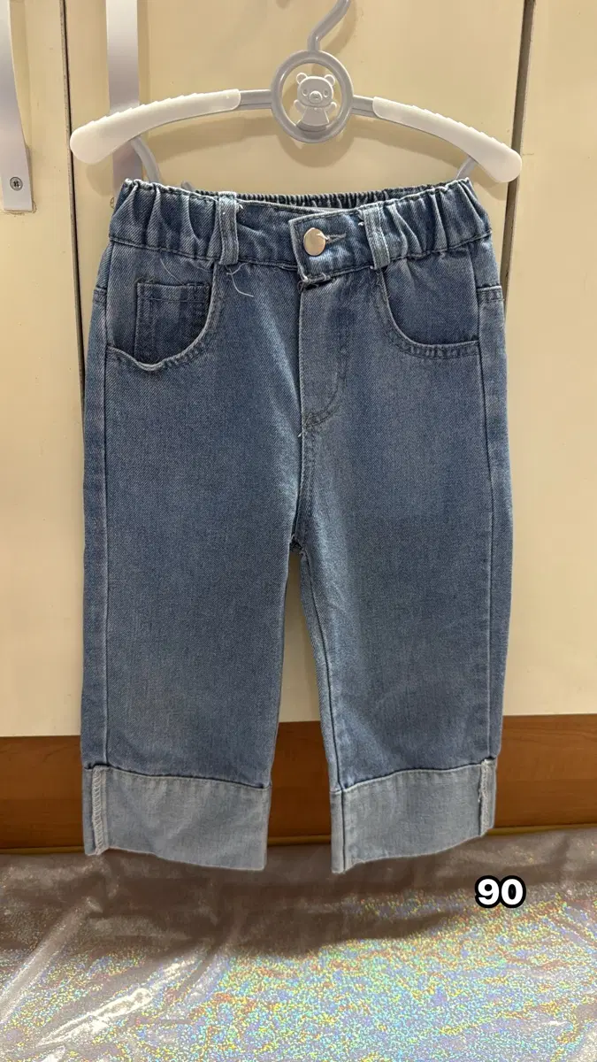 아기옷)아동 데님 팬츠 90