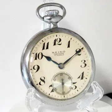 [ OH 완료 가동품 ] SEIKO 회중시계 철도 시계 (국철) 15석
