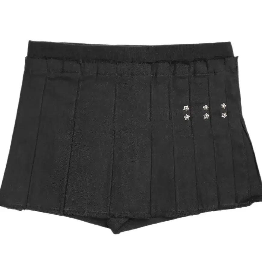 본네 Star rivet pleated skort (Black) 1