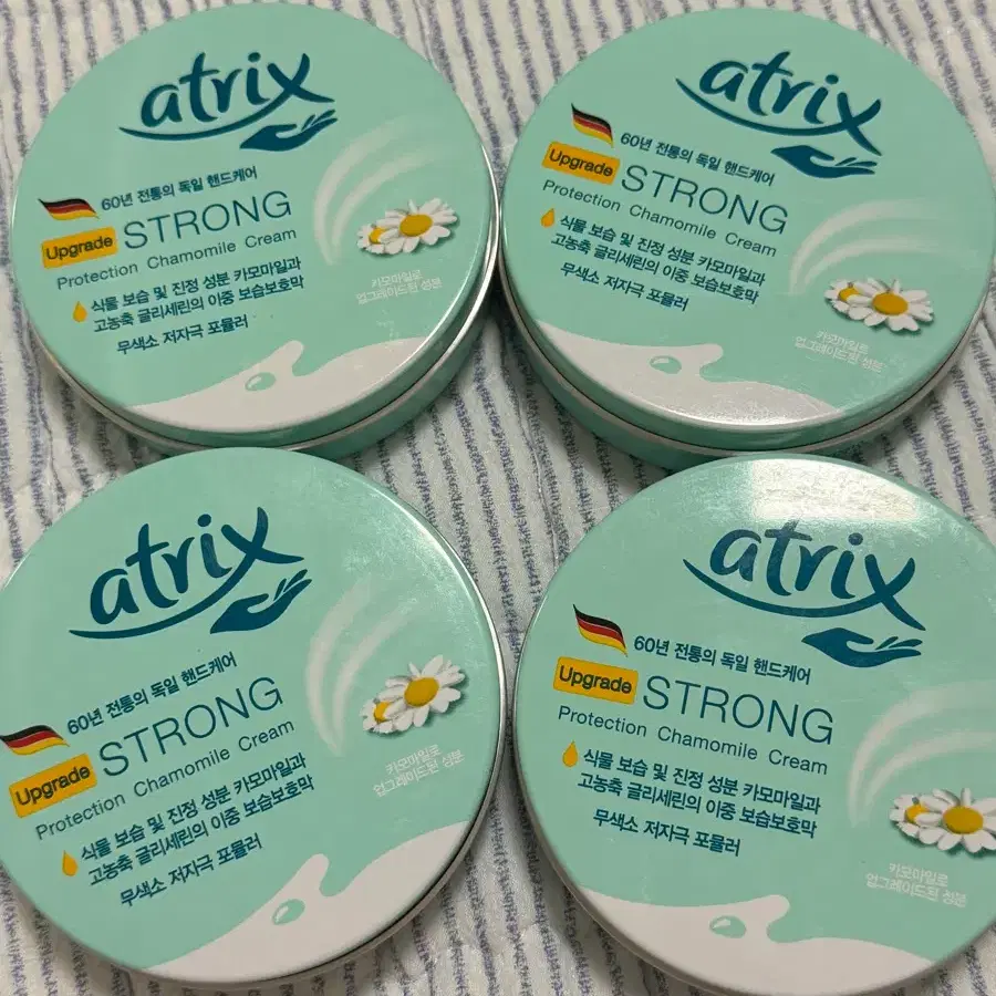 아트릭스 스트롱 프로텍션 카모마일 크림 150ml (4개)