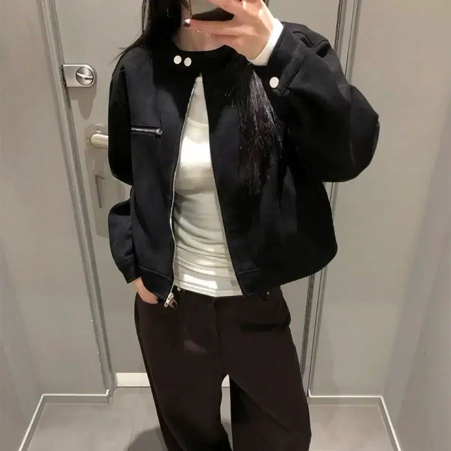 스웨이드 자켓