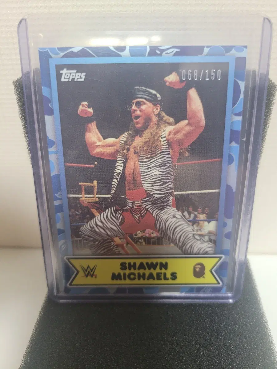 WWE 숀마이클스 베이프콜라보Topps 카드 068/150