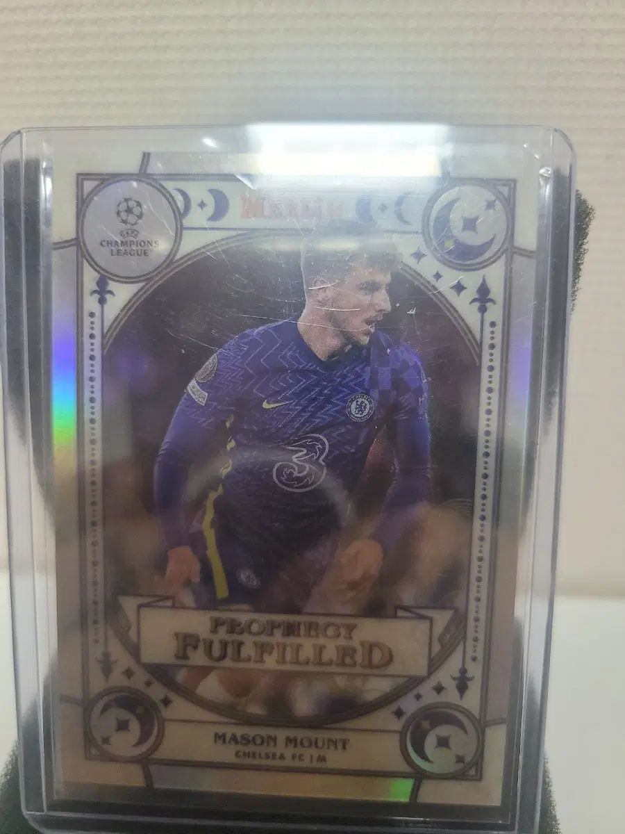 2021-22 Topps Merlin Mason Mount 첼시 FC 축구 카드