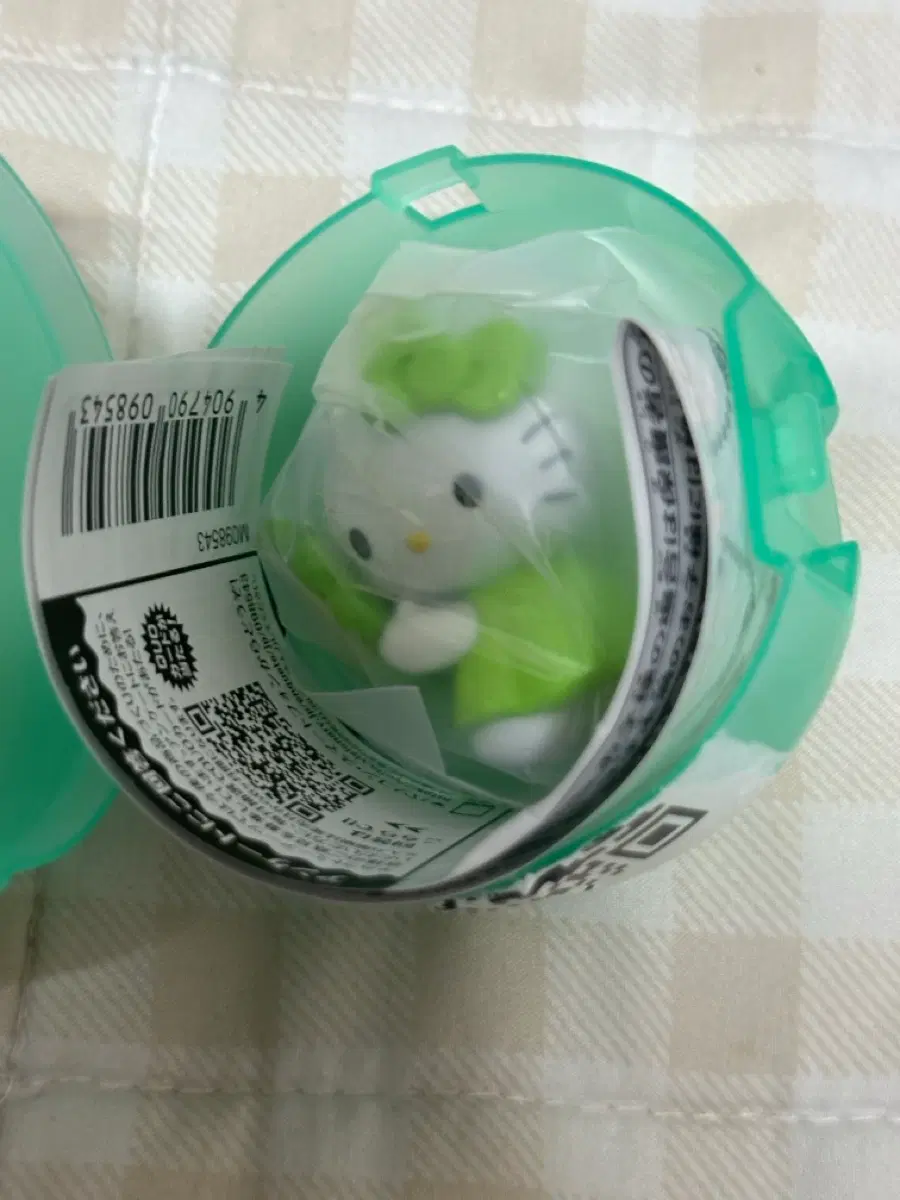 산리오 네잎클로버 가챠 키링 헬로키티