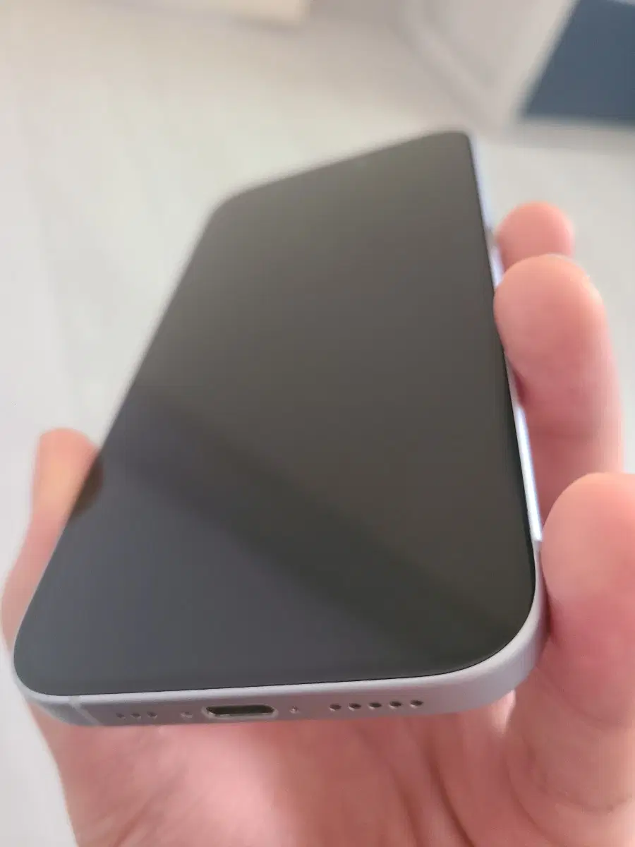 아이폰 15 화이트 128GB 85%