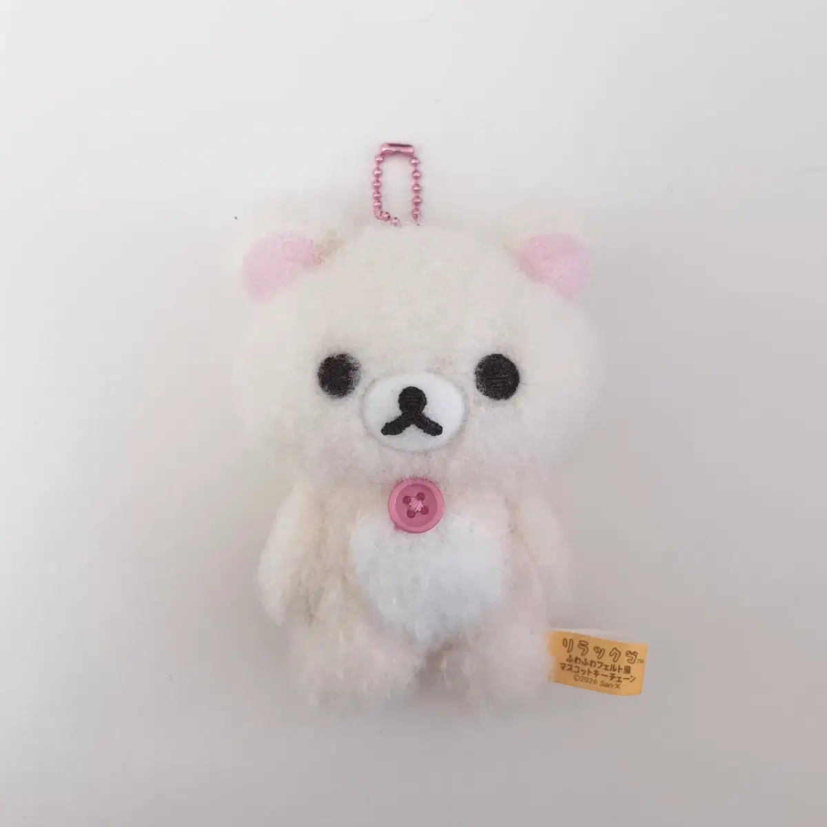 코리락쿠마 펠트풍 인형 키링