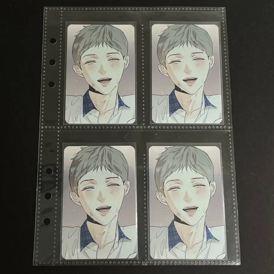 애욕 미음 컬렉션 포토카드 포카 4장 일괄