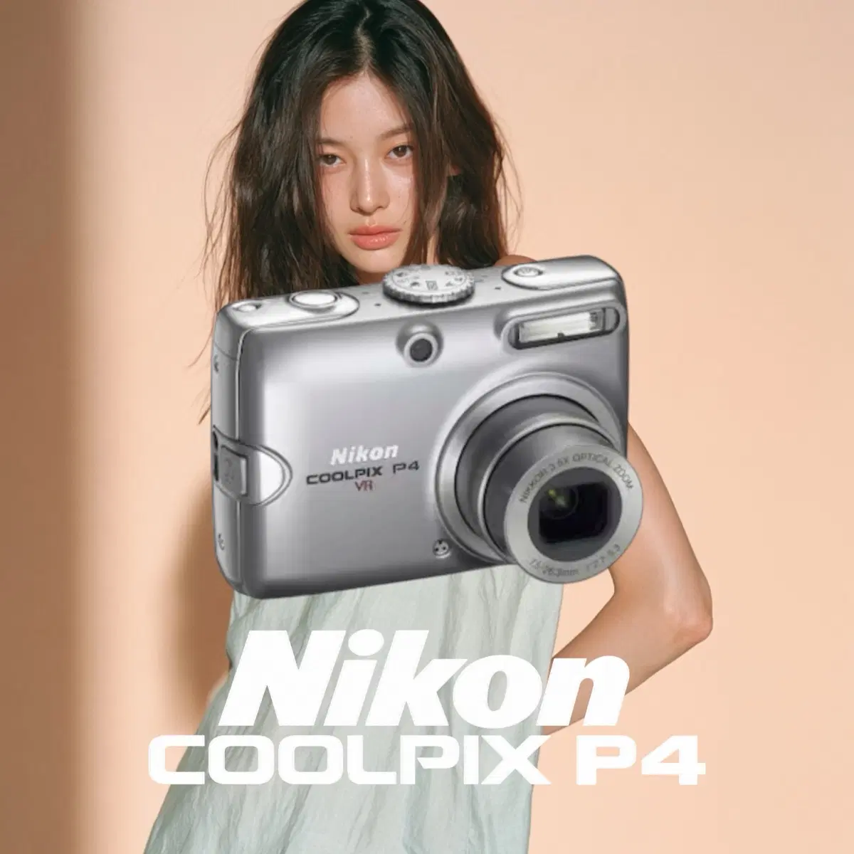 A+급) 니콘 쿨픽스 P4 (Nikon Coolpix p4)빈티지 디카