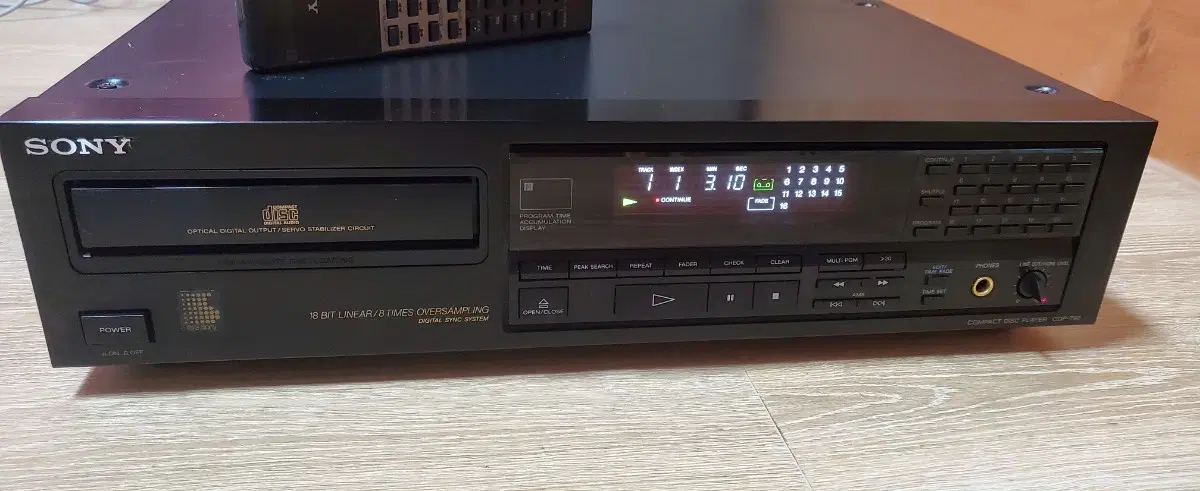 Sony CDP 990 리모콘.신품픽업교체