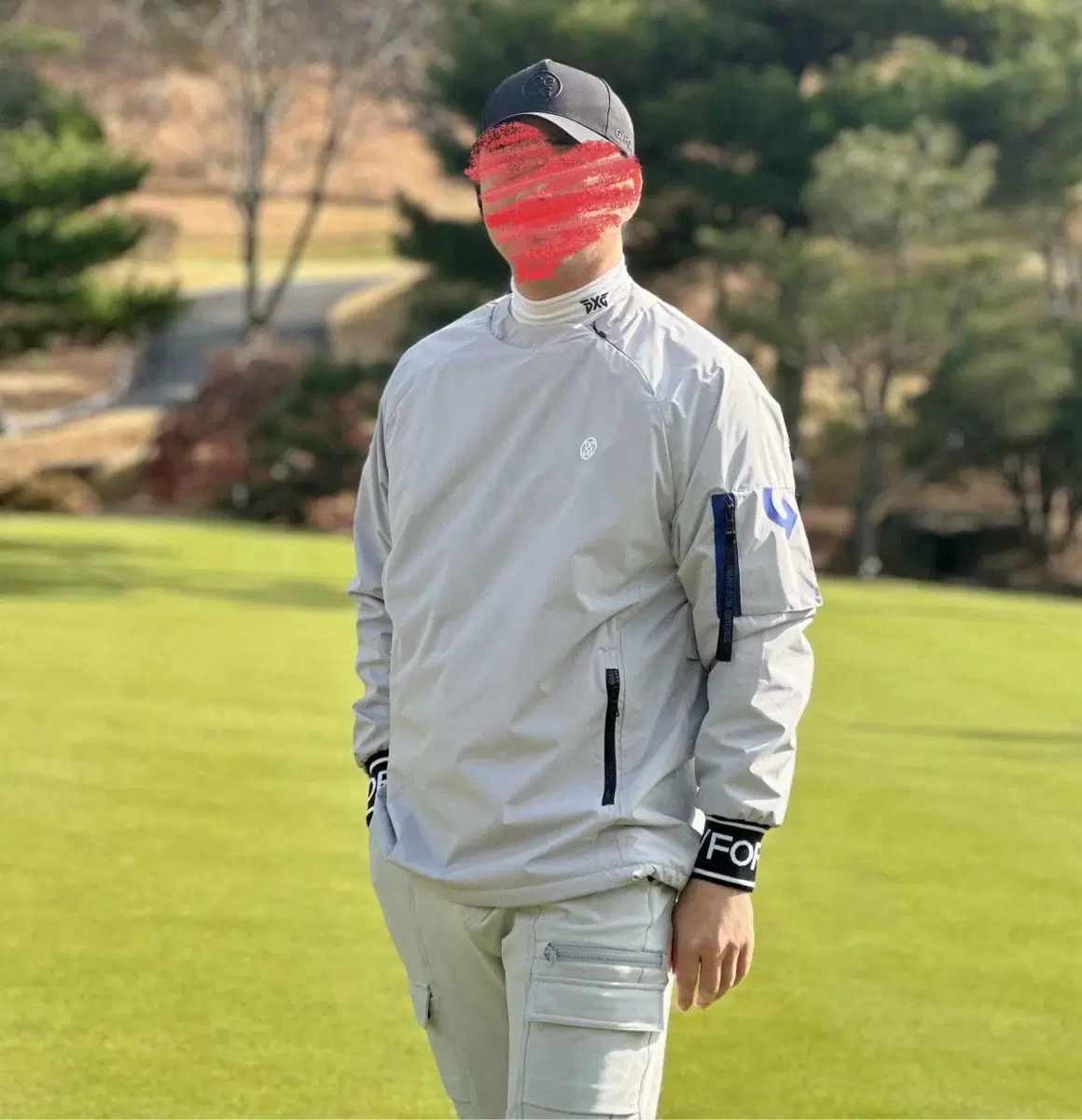 지포어 테크 우븐 이중기모 아노락