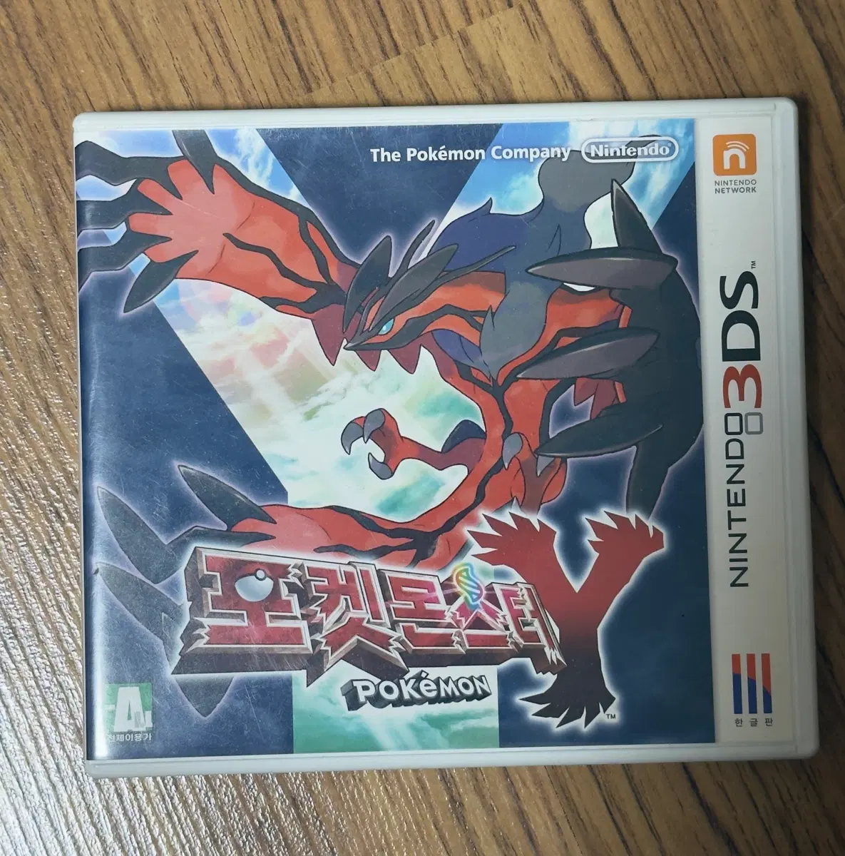 3DS 포켓몬스터 Y 한글판 정품 곽팩 (상태 A급)