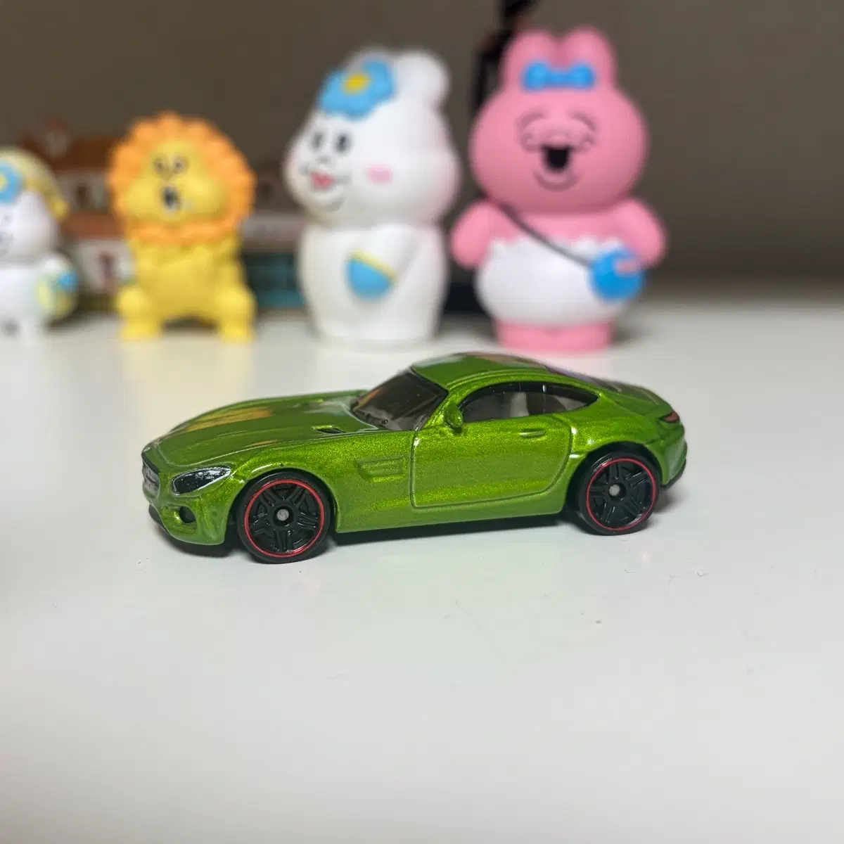 핫휠 메르세데스 벤츠 AMG GT 그린 미니카 다이캐스트