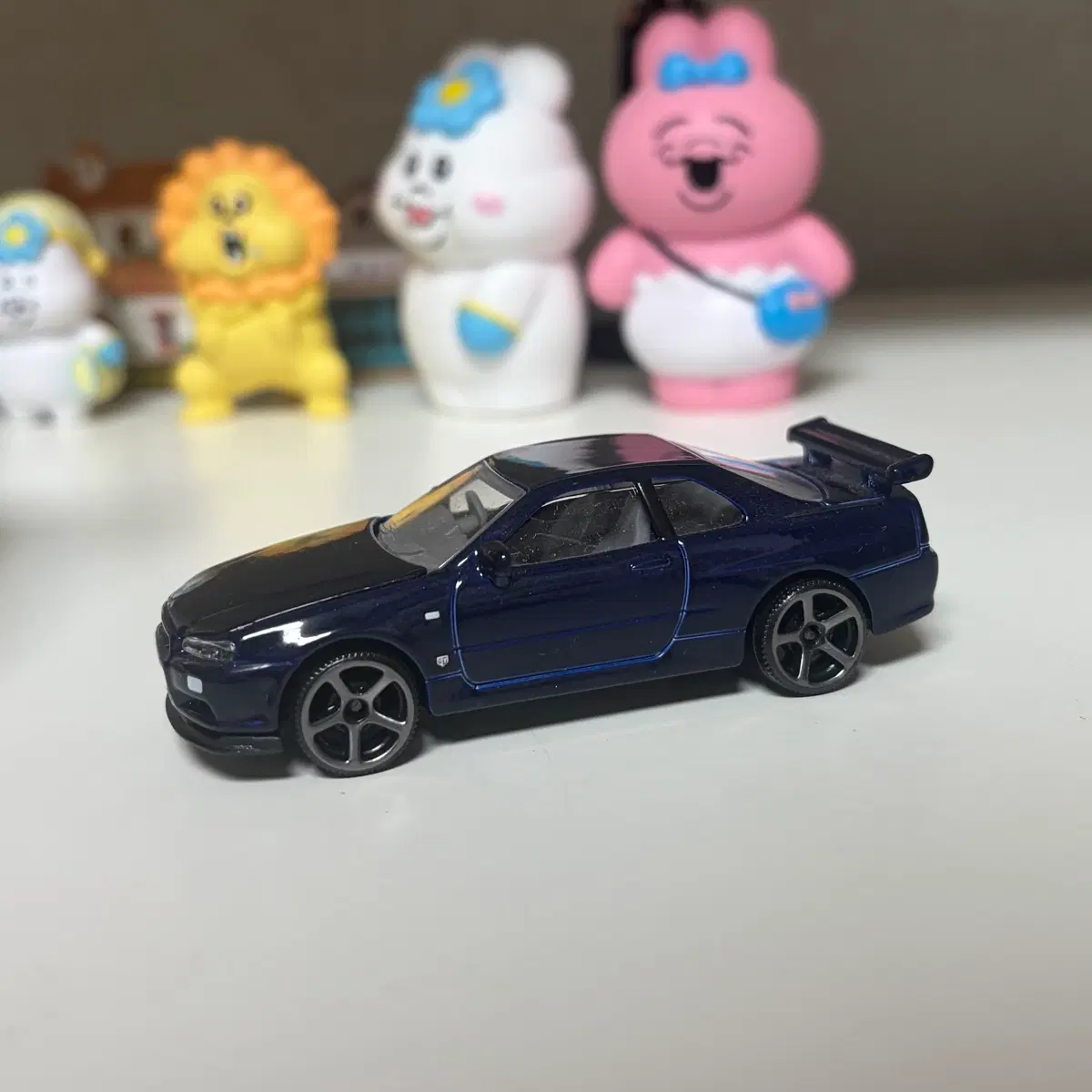 마조렛 닛산 스카이라인 R34 다크블루 jdm 미니카 다이캐스트