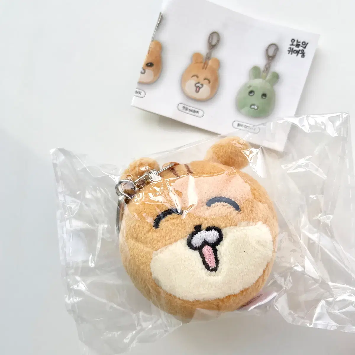 GO라니 DA람쥐 고라니 다람쥐 미니인형키링 페이스시리즈 키링 가챠 그모