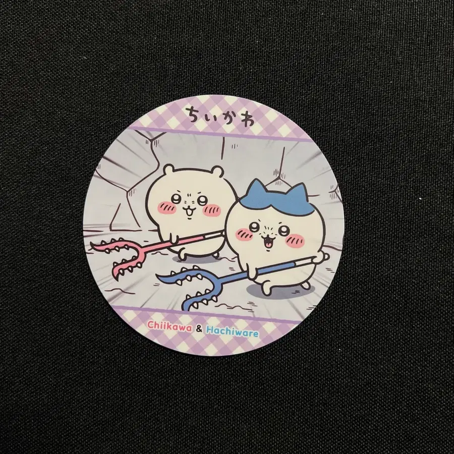 (새상품) 치이카와 컵 코스터 컬렉션 먼작귀 극장판 지류 굿즈 카드 토벌창 치이카와 하치와레 치이하치