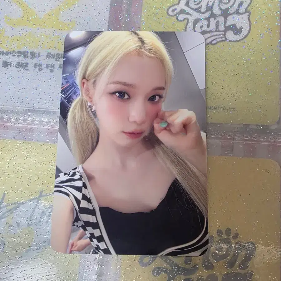 에스파 레모네이드 사웨 특전 윈터 포카