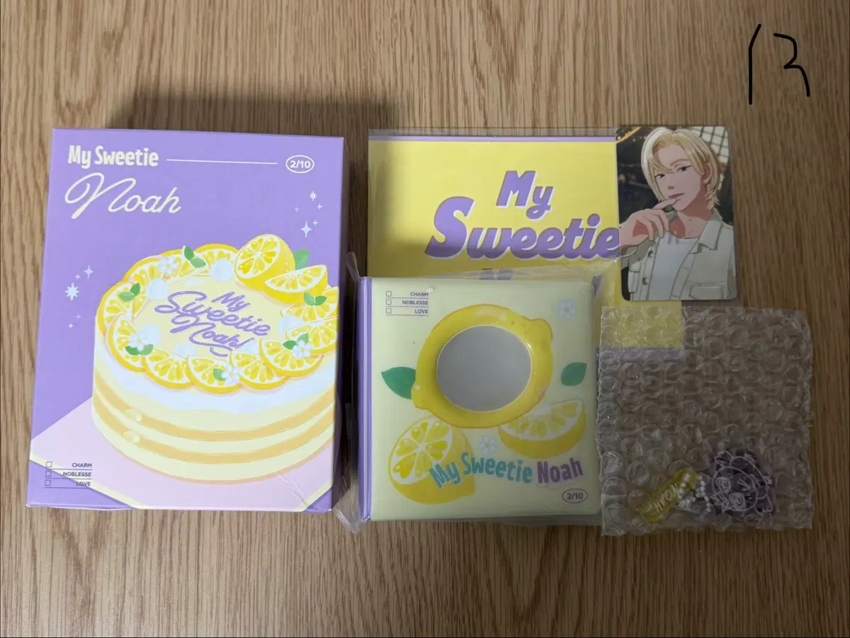 플레이브 노아 생일키트(포카포함)