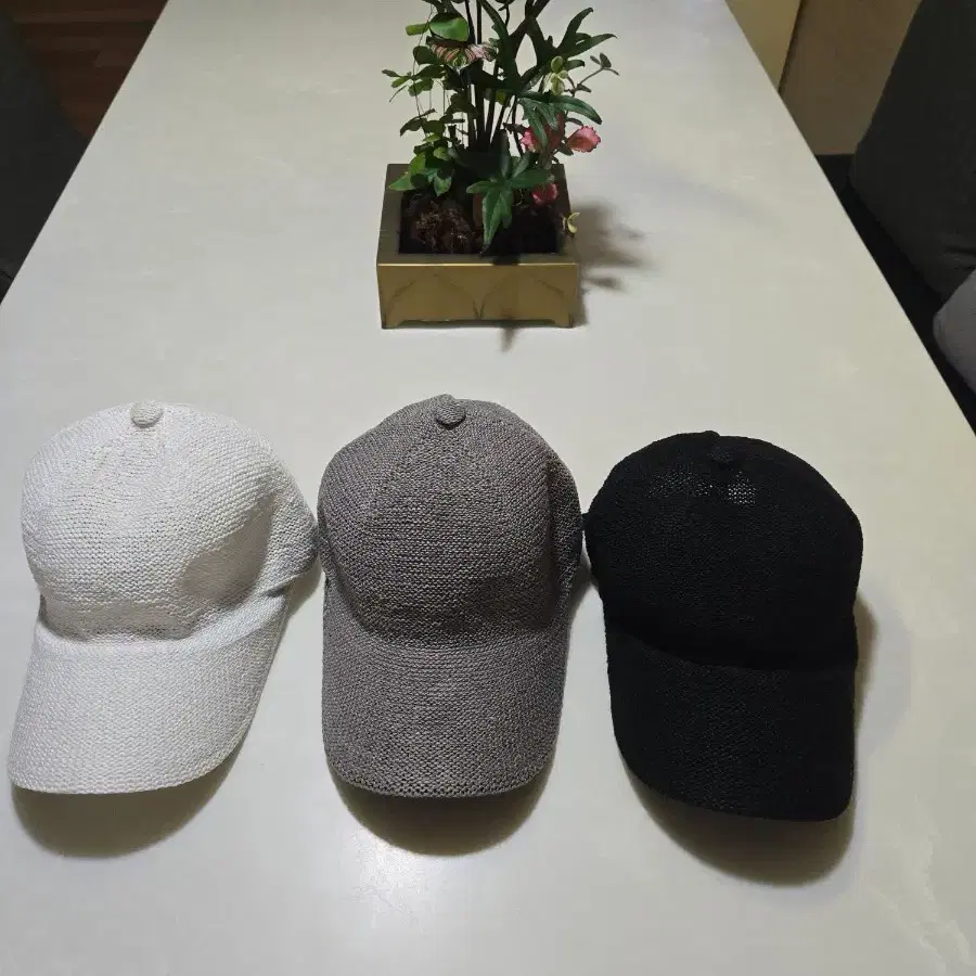 딘트 린넨 소프트 볼캡