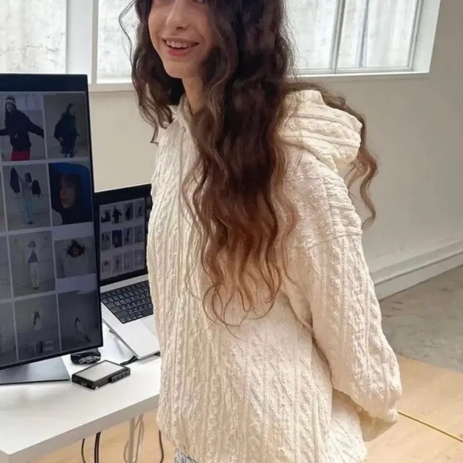페스토 니트 후드