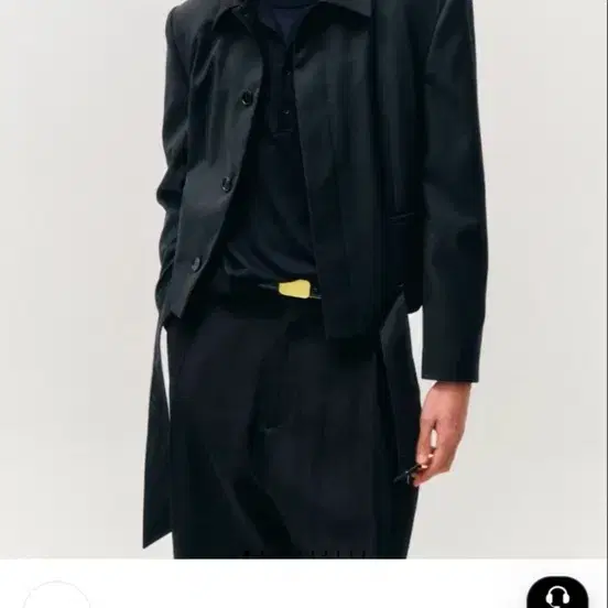 노이어 밸티드 울 크롭 자켓 52