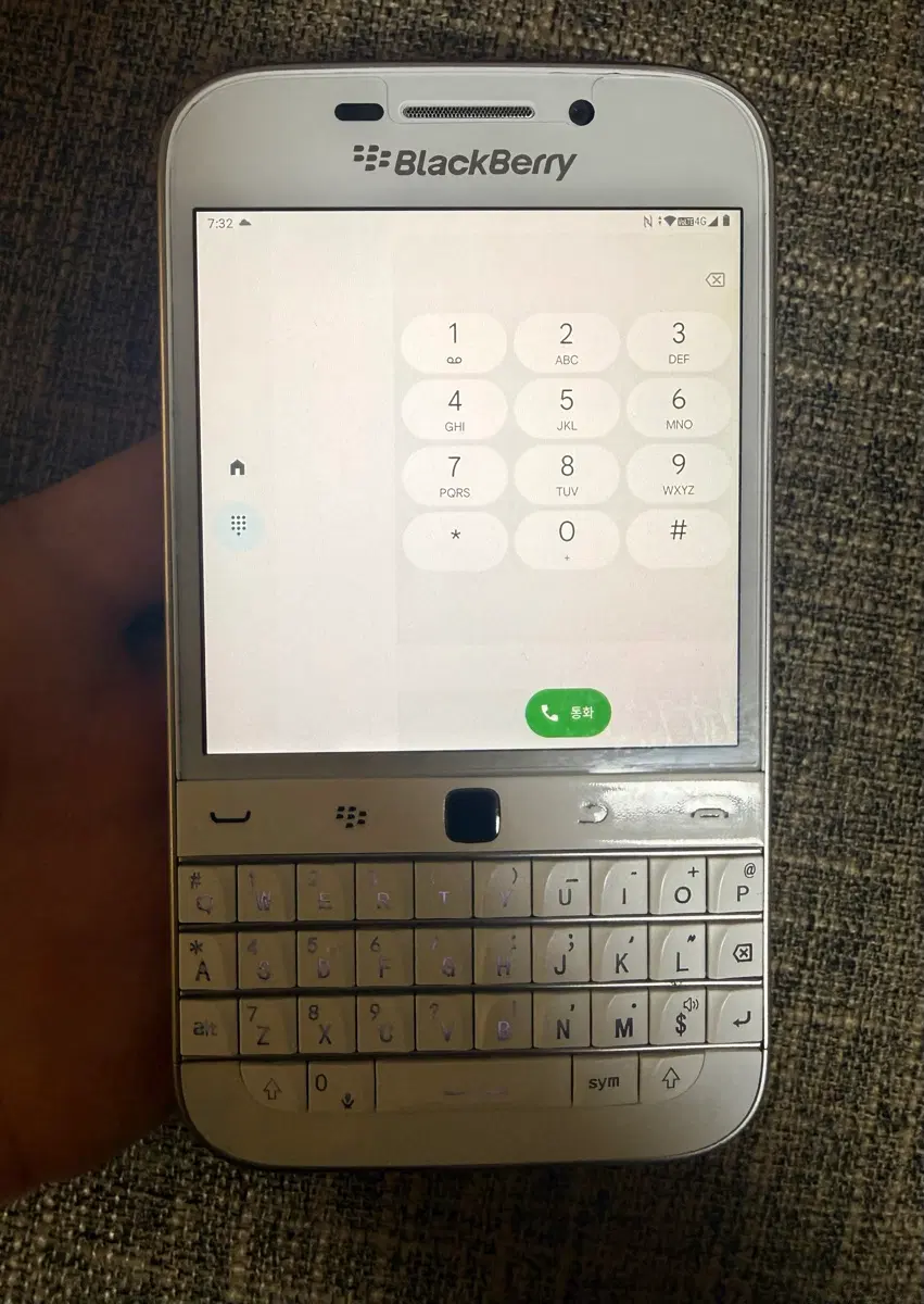 블랙베리 진와 q25 (화이트)