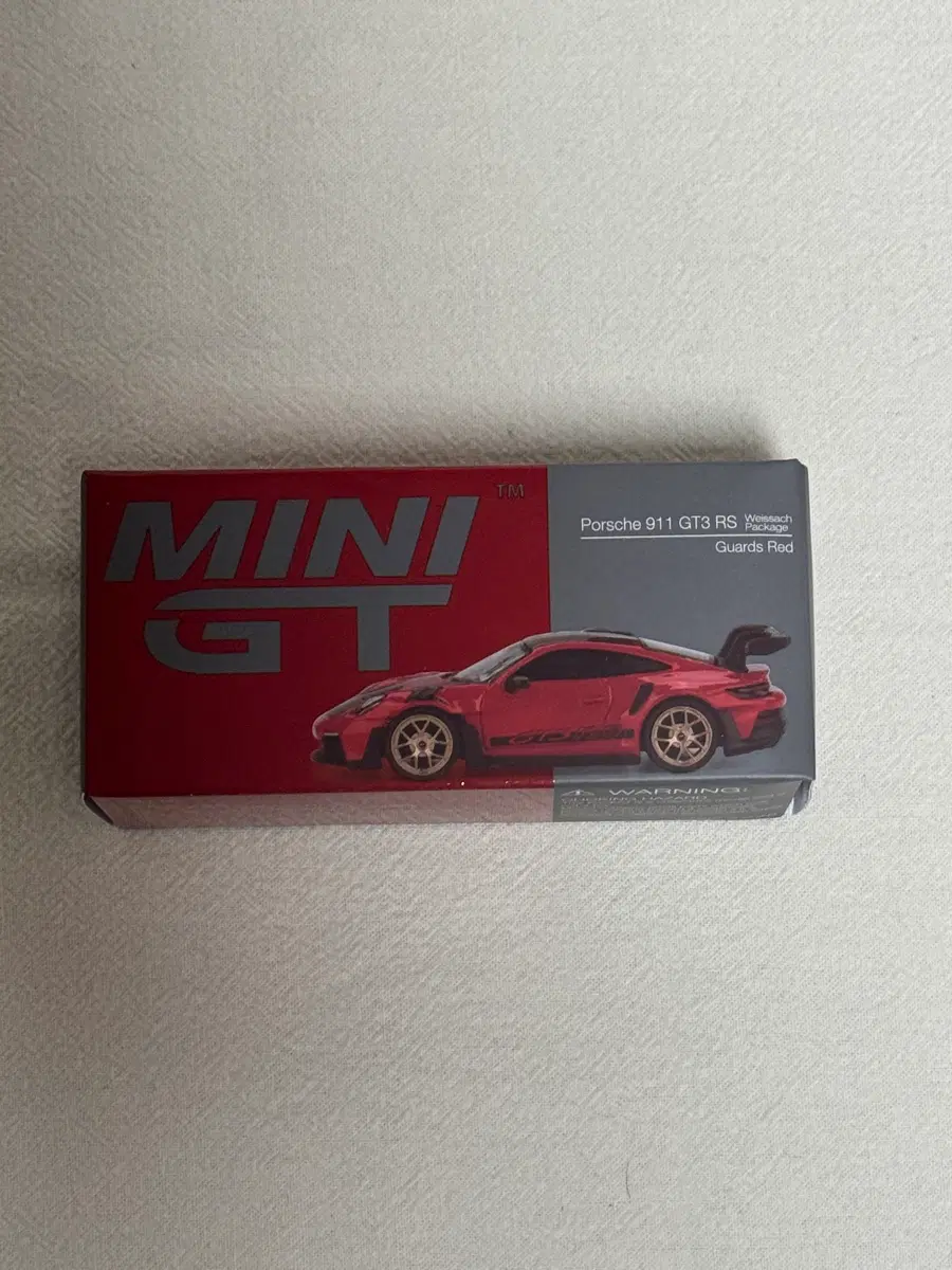 미니지티 포르쉐 911 GT3 RS (하자품)