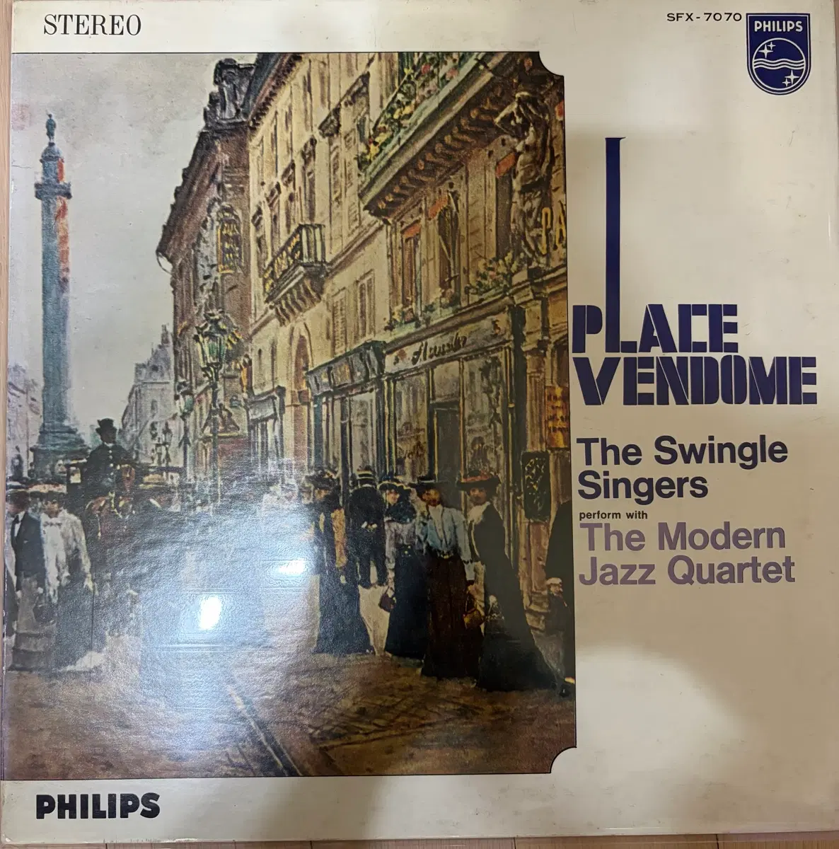 [일본초반 LP] MJQ 모던재즈쿼텟- Place Vendome (Philips / Ex++ / Ex++)