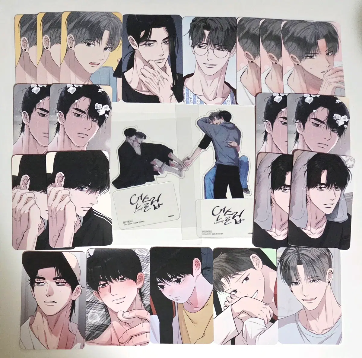 재이미샵 언슬립 레봄 카페 디저트 특전 컬렉션 포토카드 컬포 ver.2 굿즈 일괄 판매